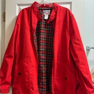 Like new vintage red Weather Tamer Men's Lightweight Jacket size 44